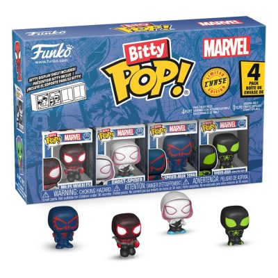 Spider-Man Bitty POP! Vinyl Figura 4-Pack Series 2 2 cm
