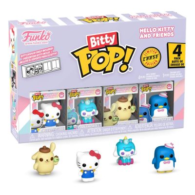 Hello Kitty and Friends Bitty POP! Vinyl Figura 4-Pack Series 1 2 cm