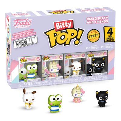 Hello Kitty and Friends Bitty POP! Vinyl Figura 4-Pack Series 2 2 cm