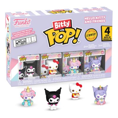 Hello Kitty and Friends Bitty POP! Vinyl Figura 4-Pack Series 3 2 cm