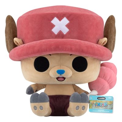 One Piece Jumbo Plüss Figura Tony Tony Chopper with Cotton Candy 41 cm