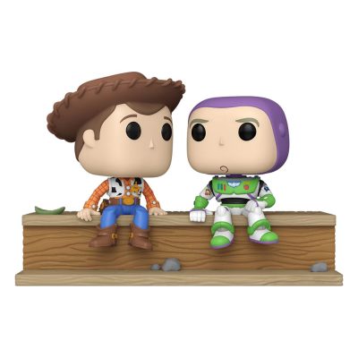 Toy Story POP Moment Vinyl Figura Woody and Buzz (30th Anniversary) 9 cm