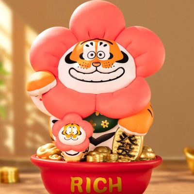 I Am Not Fat Tiger Szobor 1/7 Alexander the Tiger Rich Flower 20 cm