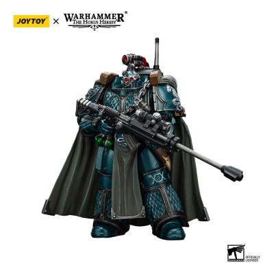 Warhammer The Horus Heresy Akciófigura Alpha Legion Exodus The One who is Many With Sniper Rifle And Power Dagger 20 cm