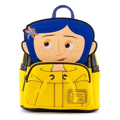 Coraline by Loungefly Hátizsák Laika Coraline Rain Coat Cosplay