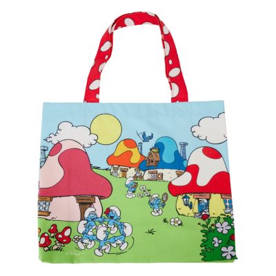 The Smurfs by Loungefly Canvas Tote Táska Village Life