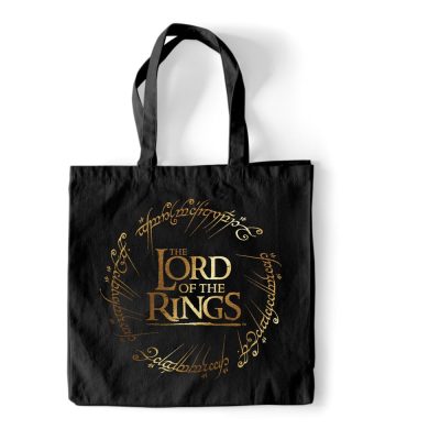 Lord of The Rings Tote Táska Gold Foil