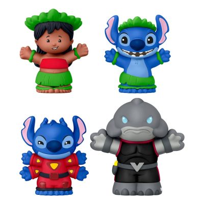 Lilo & Stich Fisher-Price Little People Collector Mini Figura 4-Pack 7 cm
