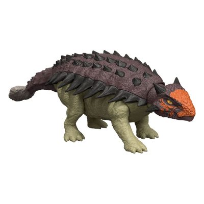 Jurassic World Rebirth Akciófigura with Sound Wild Roar Ankylosaurus 7 cm