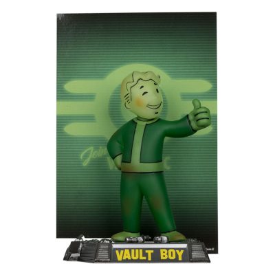 Fallout Movie Maniacs PVC Szobor Vault Boy 13 cm