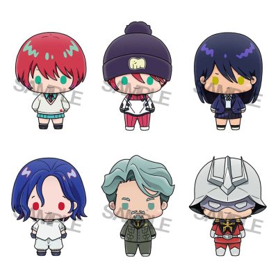 Mobile Suit Gundam GQuuuuuuX Chokorin Mascot Series Trading Figura 5 cm Assortment (6)