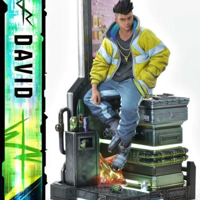 Cyberpunk: Edgerunners Real Elite Masterline Series Szobor 1/4 David 58 cm