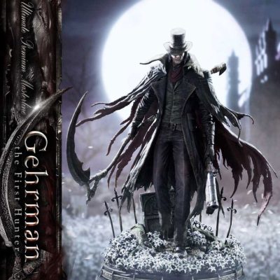Bloodborne Ultimate Premium Masterline Series Szobor 1/4 Gehrman 68 cm