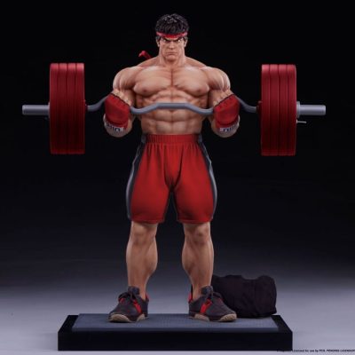 Street Fighter Premier Series Szobor 1/4 Ryu: Powerlifting 53 cm