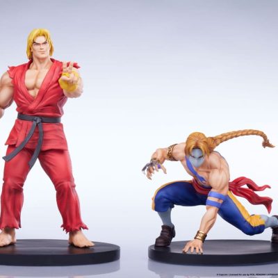 Street Fighter Street Jam Szoborn 1/10 Ken & Vega Set