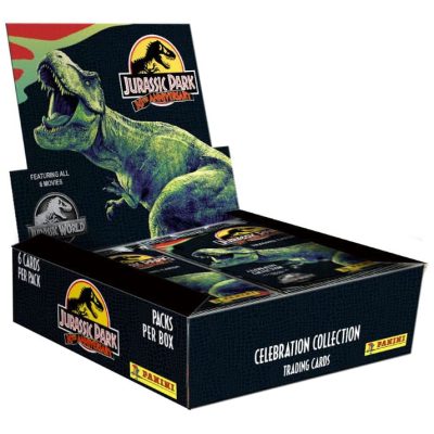 Jurassic Park 30th Anniversary Trading Cards Celebration Collection Flow Packs Display (24)