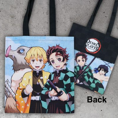 Demon Slayer: Kimetsu no Yaiba Tote Táska Inosuke Zenitsu Tanjiro