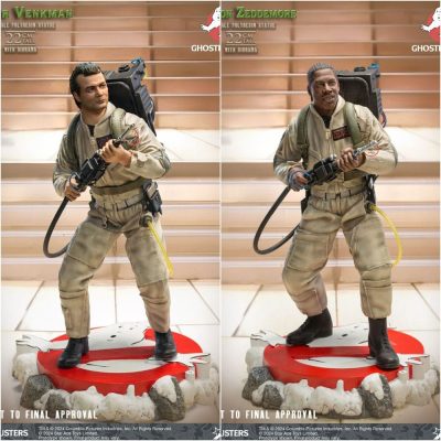 Ghostbusters Szobor 1/8 Peter Venkmann + Winston Zeddemore Twin Pack 22 cm