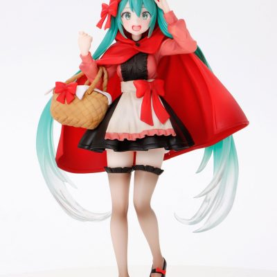 Hatsune Miku Wonderland PVC Szobor Little Red Riding Hood 18 cm