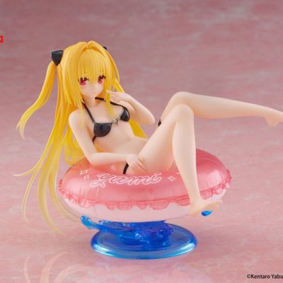To Love-Ru Darkness Aqua Float Girls PVC Szobor Golden Darkness 10 cm