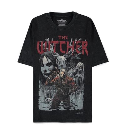 The Witcher Wild Hunt T-Shirt First Edition Washed
