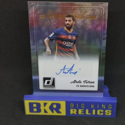 2016 Donruss The Beautiful Game Autographs #10 Arda Turan focis kártya