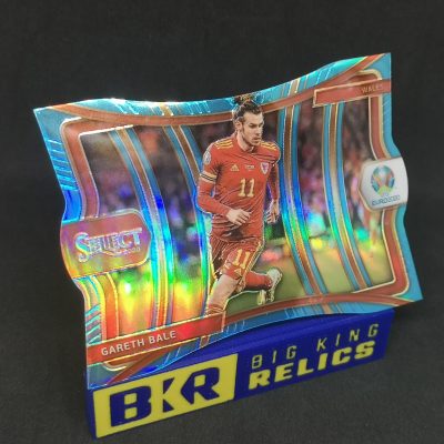 2020 Select UEFA Euro Prizms Light Blue Die Cut #121 Gareth Bale /175 focis kártya