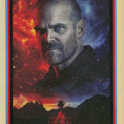 2022 Zerocool Stranger Things Billy Butcher Artist Series Characters #15 Hopper gyűjtői kártya