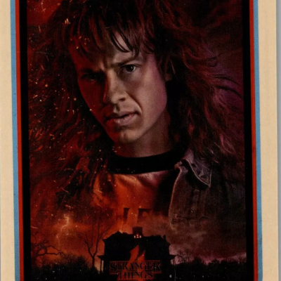 2022 Zerocool Stranger Things Billy Butcher Artist Series Characters #2 Eddie gyűjtői kártya