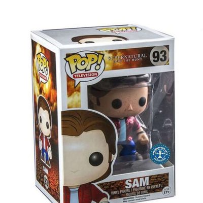 Supernatural Sam Winchester Bloody Metallic #93 Underground Toys Exclusive Funko Pop! figura