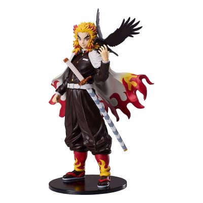 Demon Slayer: Kimetsu no Yaiba Szobor Kyojuro Rengoku Flame Hashira 20 cm