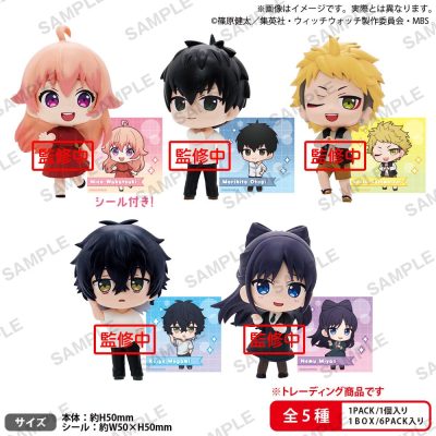 Witch Watch PVC Figura Rich Box Ver. 5 cm Assortment (6)