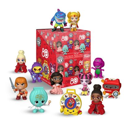 Mattel Retro Toys Mystery Minis Vinyl Mini Figura 6 cm Display (12)