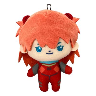Neon Genesis Evangelion Eva Pocket Plüss Figura Asuka 10 cm