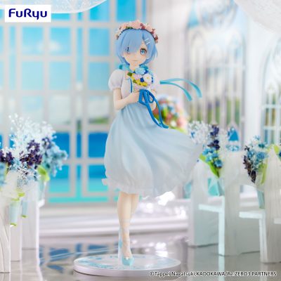 Re:Zero Starting Life in Another World Trio-Try-iT PVC Szobor Rem Bridesmaid 21 cm