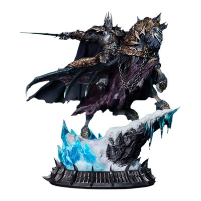 World of Warcraft Szobor The Lich King & Invincible 68 cm