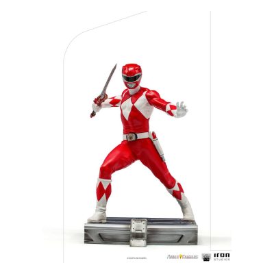 Power Rangers BDS Art Scale Szobor 1/10 Red Ranger 17 cm