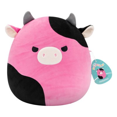 Squishmallows Plüss Figura Pollyanna the Black and Pink Cow 30 cm