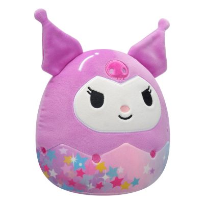 Hello Kitty Squishmallows Plüss Figura Star Shine Kuromi 25 cm