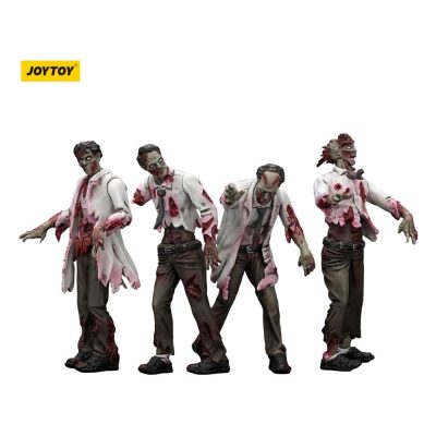 Zombie Dark Source Akciófigura 4-Pack Scientists (Male) 8 cm