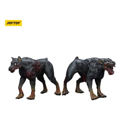 Zombie Dark Source Akciófigura 2-Pack Police Dogs 8 cm