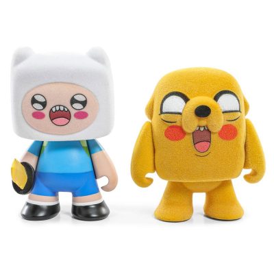 Adventure Time Mini-Figura 2-Pack Finn & Jake Flocked 7 cm