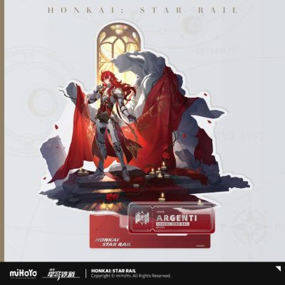 Honkai: Star Rail Path of the Erudition Series Acryl Figura Argenti 22 cm