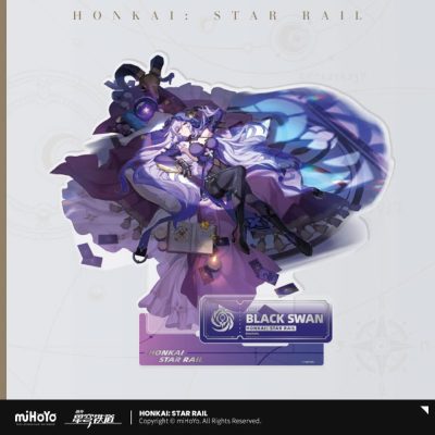 Honkai: Star Rail Path of the Nihility Series Acryl Figura Black Swan 19 cm