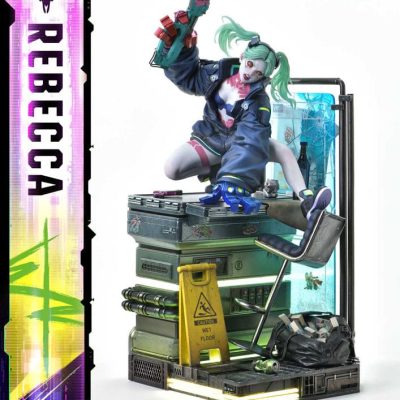 Cyberpunk: Edgerunners Real Elite Masterline Series Szobor 1/4 Rebecca Deluxe Version 54 cm