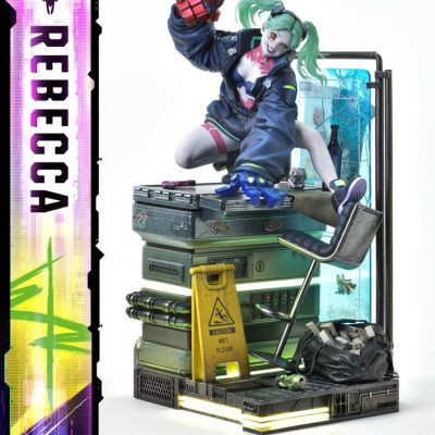 Cyberpunk: Edgerunners Real Elite Masterline Series Szobor 1/4 Rebecca Deluxe Bonus Version 54 cm