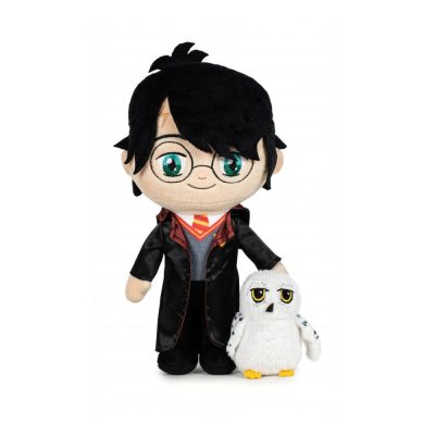 Harry Potter Plüss Figura Harry with Hedwig 29 cm