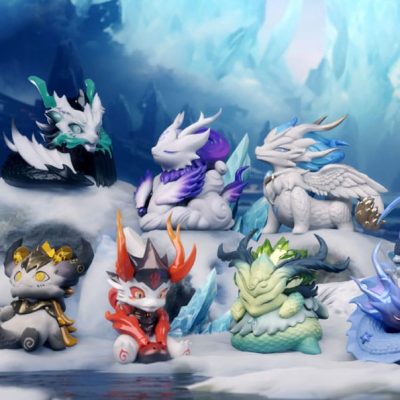 Original Character Trading Figura Party with Dragons Together with Loong 10 cm Assortment (8)