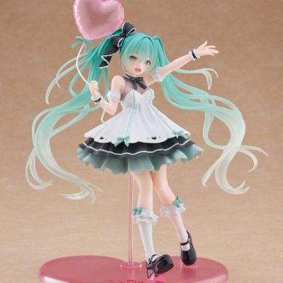 Hatsune Miku AMP+ PVC Szobor Szobor Hatsune Miku Birthday 2025 Party Ver. 21 cm