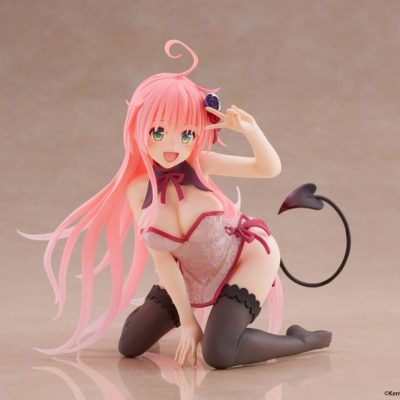 To Love-Ru Darkness PVC Szobor Desktop Cute Figura Lala Chinese Dress Ver. 13 cm